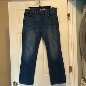Gap Straight Fit Jeans Size 34 x 32 Blue Denim Streetwear